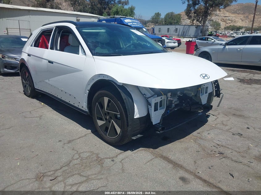 2025 Hyundai Ioniq 5 VIN 7YAKR4DA9SY024173 IAAI salvage auction — FRONT END, Salvage Title, sold $12,900 on 2026-08-15 (photo 1)