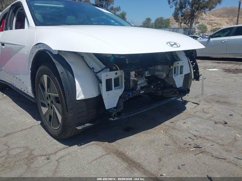 2025 Hyundai Ioniq 5 VIN 7YAKR4DA9SY024173 IAAI salvage auction — FRONT END, Salvage Title, sold $12,900 on 2026-08-15 (photo 6)