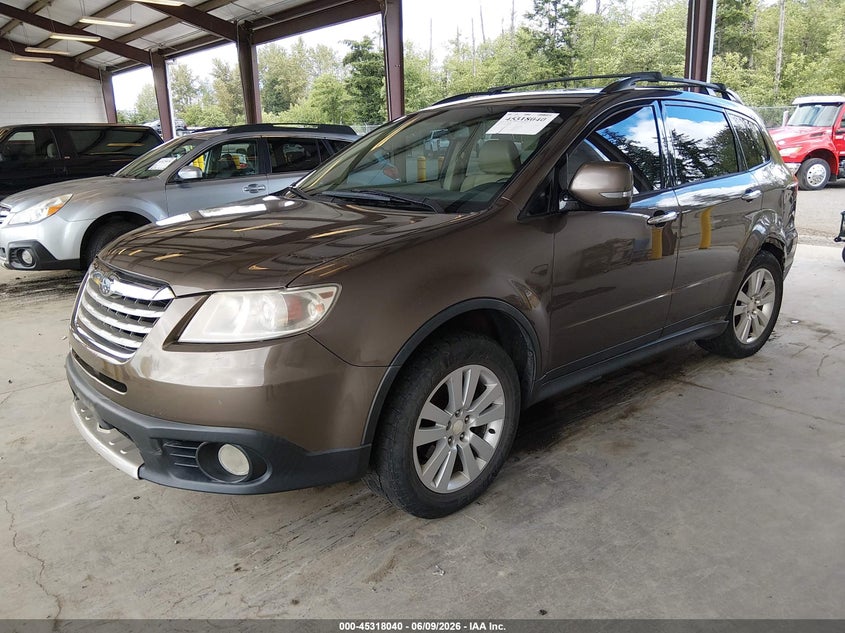 2009 Subaru Tribeca VIN 4S4WX90DX94402364 IAAI salvage auction — LEFT REAR, Bill Of Sale (Washington), sold $400 on 2026-07-08 (photo 2)