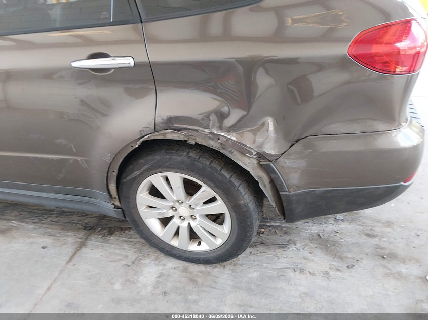 2009 Subaru Tribeca VIN 4S4WX90DX94402364 IAAI salvage auction — LEFT REAR, Bill Of Sale (Washington), sold $400 on 2026-07-08 (photo 6)
