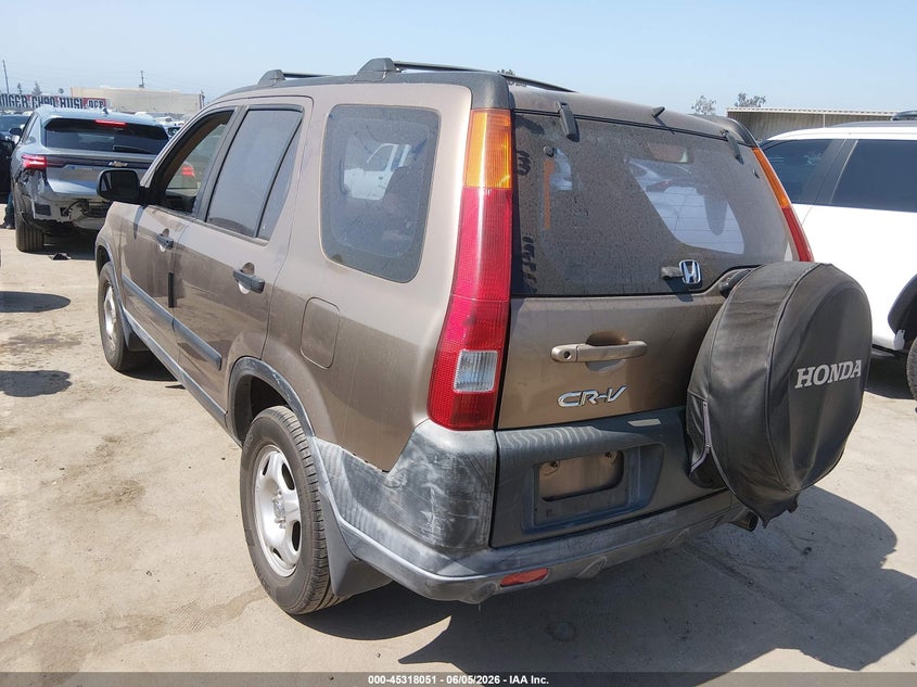 2002 Honda Cr-v VIN JHLRD68422C021748 IAAI salvage auction — NORMAL WEAR, App For Dup Clear (California), sold $475 on 2026-07-15 (photo 3)