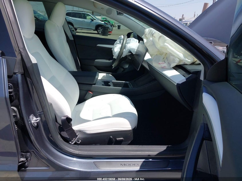 2023 Tesla Model 3 VIN 5YJ3E1EB2PF712276 IAAI salvage auction — FRONT END, Salvage Title, sold $8,650 on 2026-07-15 (photo 5)