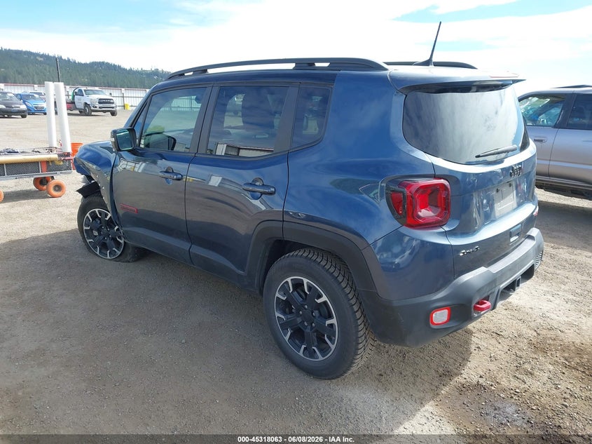 2023 Jeep Renegade VIN ZACNJDC11PPP58493 IAAI salvage auction — LEFT FRONT, Wait Title, sold $8,100 on 2026-08-08 (photo 3)
