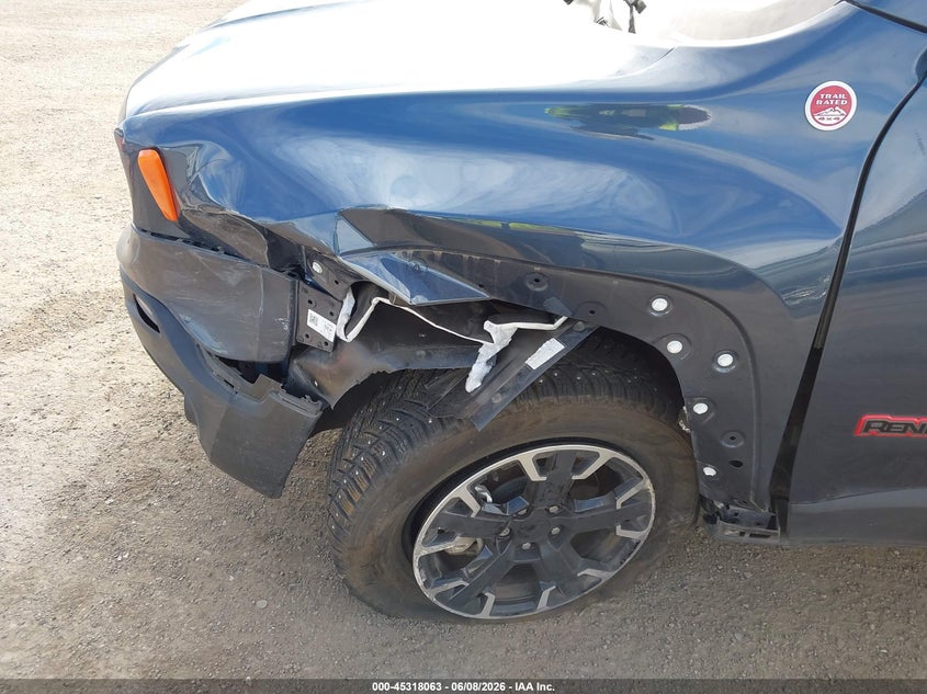 2023 Jeep Renegade VIN ZACNJDC11PPP58493 IAAI salvage auction — LEFT FRONT, Wait Title, sold $8,100 on 2026-08-08 (photo 6)