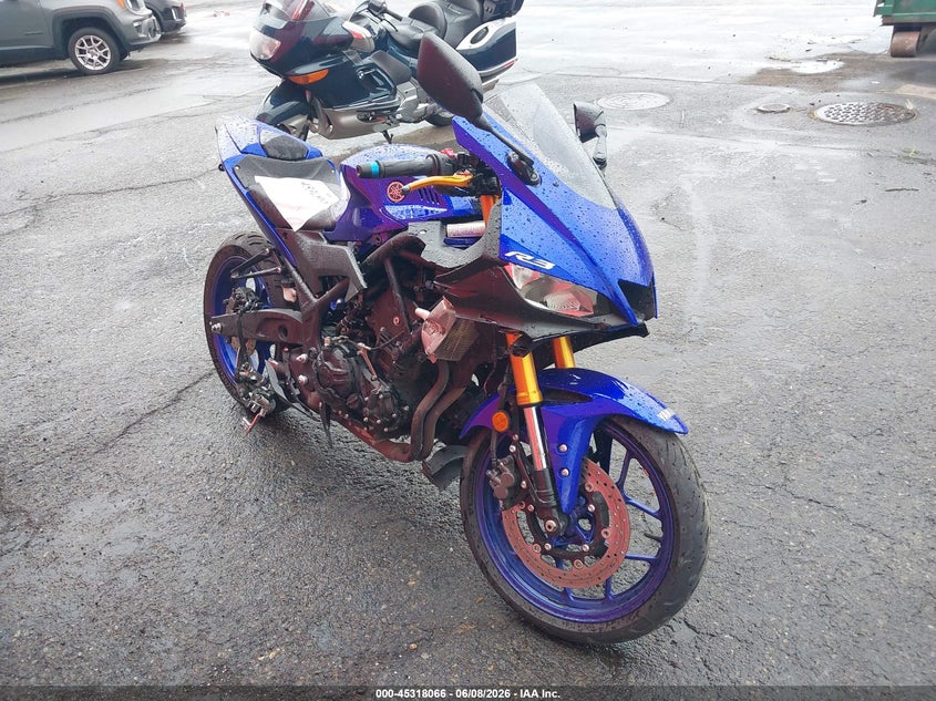 2019 Yamaha Yzf VIN MH3RH17Y6KK001356 IAAI salvage auction — LEFT & RIGHT, Salvage (Oregon), sold $1,100 on 2026-09-08 (photo 1)