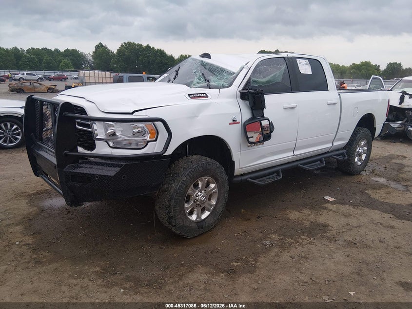 2024 Ram 2500 VIN 3C6UR5DLXRG390095 IAAI salvage auction — ROLLOVER, Salvage (Arkansas), sold $15,100 on 2026-07-29 (photo 2)