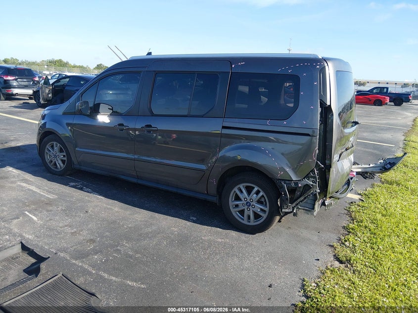 2022 Ford Transit VIN NM0GE9F24N1514753 IAAI salvage auction — LEFT REAR, Salvage Title, sold $9,000 on 2026-07-16 (photo 3)