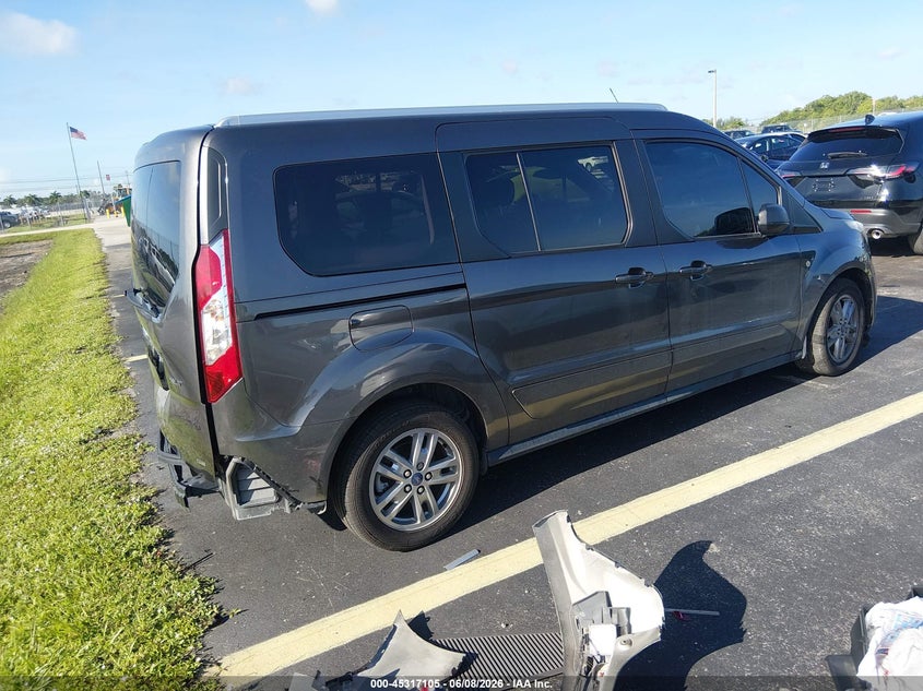2022 Ford Transit VIN NM0GE9F24N1514753 IAAI salvage auction — LEFT REAR, Salvage Title, sold $9,000 on 2026-07-16 (photo 4)