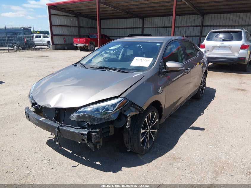 2018 Toyota Corolla VIN 5YFBURHE6JP812377 IAAI salvage auction — FRONT END, Salvage Title, sold $5,450 on 2026-07-16 (photo 2)