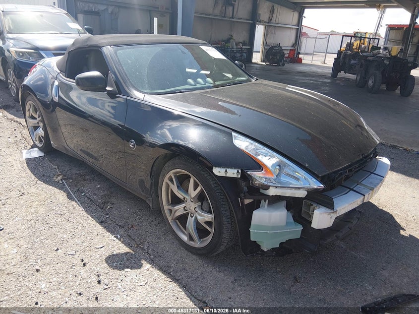 2010 Nissan 370z VIN JN1AZ4FH6AM303764 IAAI salvage auction — FRONT END, Salvage (Louisiana), sold $3,200 on 2026-07-14 (photo 1)