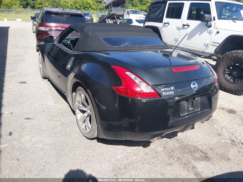 2010 Nissan 370z VIN JN1AZ4FH6AM303764 IAAI salvage auction — FRONT END, Salvage (Louisiana), sold $3,200 on 2026-07-14 (photo 3)