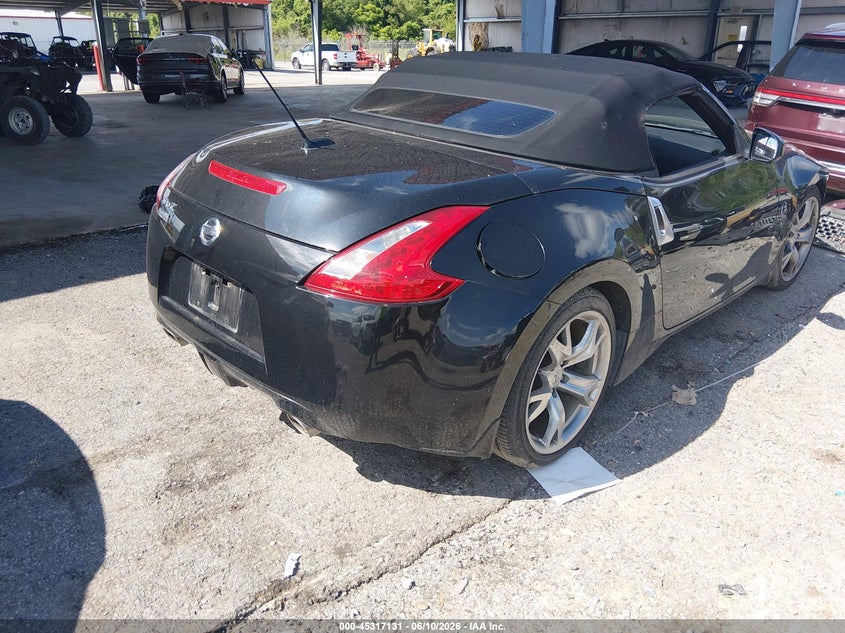 2010 Nissan 370z VIN JN1AZ4FH6AM303764 IAAI salvage auction — FRONT END, Salvage (Louisiana), sold $3,200 on 2026-07-14 (photo 4)
