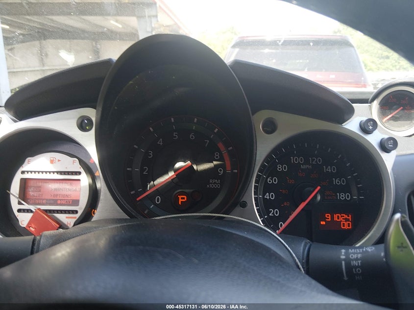 2010 Nissan 370z VIN JN1AZ4FH6AM303764 IAAI salvage auction — FRONT END, Salvage (Louisiana), sold $3,200 on 2026-07-14 (photo 7)