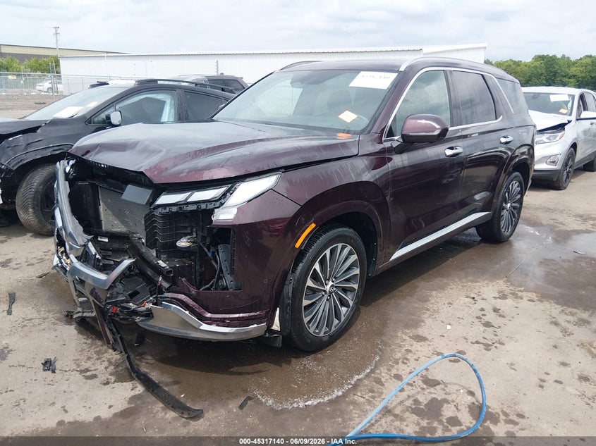 2024 Hyundai Palisade VIN KM8R7DGE5RU692415 IAAI salvage auction — FRONT END, Salvage Title, sold $11,800 on 2026-07-28 (photo 2)