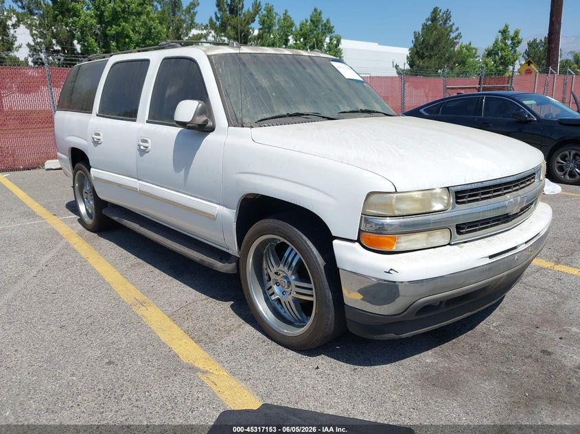 2005 Chevrolet Suburban 1500 VIN 3GNEC16Z95G154046 IAAI salvage auction — NORMAL WEAR, Clear - Dealer Only (California), sold $450 on 2026-07-07 (photo 1)