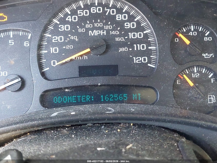 2005 Chevrolet Suburban 1500 VIN 3GNEC16Z95G154046 IAAI salvage auction — NORMAL WEAR, Clear - Dealer Only (California), sold $450 on 2026-07-07 (photo 7)