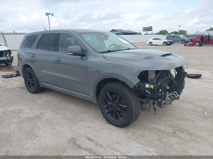 2022 Dodge Durango VIN 1C4SDJCT0NC187898 IAAI salvage auction — FRONT END, Salvage Title, sold $3,200 on 2026-07-29 (photo 1)