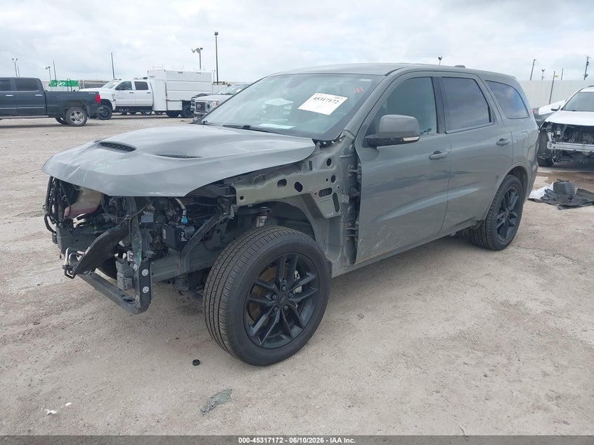 2022 Dodge Durango VIN 1C4SDJCT0NC187898 IAAI salvage auction — FRONT END, Salvage Title, sold $3,200 on 2026-07-29 (photo 2)