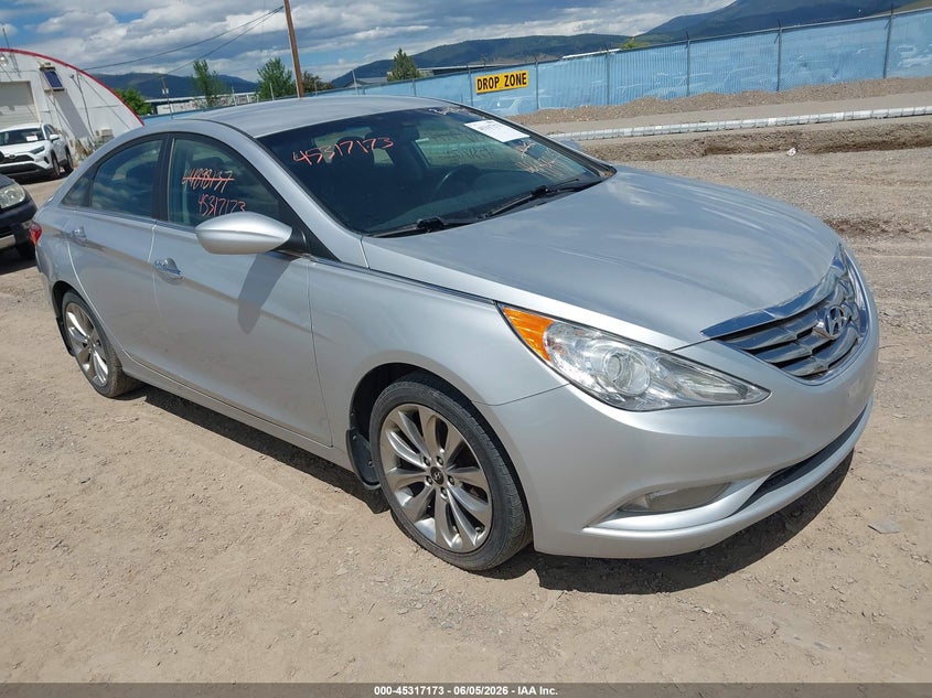 2013 Hyundai Sonata VIN 5NPEC4AC7DH633147 IAAI salvage auction — HAIL, Salvage (Idaho), sold $200 on 2026-07-29 (photo 1)