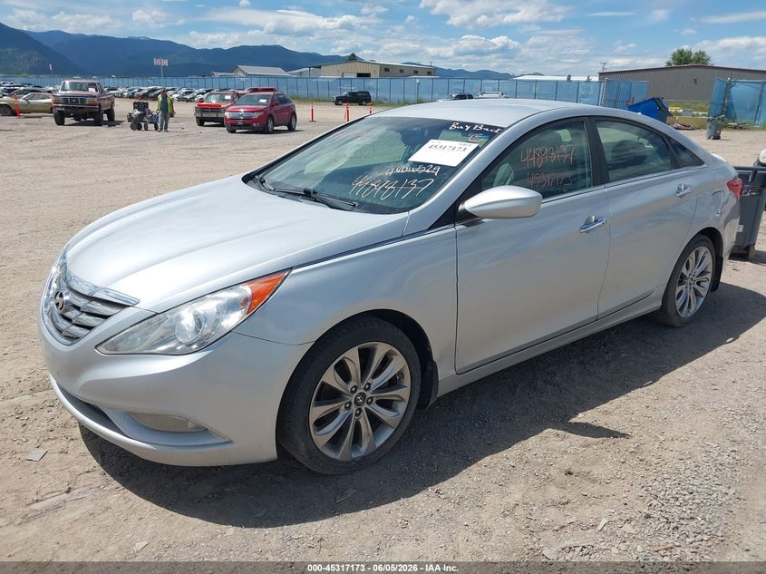 2013 Hyundai Sonata VIN 5NPEC4AC7DH633147 IAAI salvage auction — HAIL, Salvage (Idaho), sold $200 on 2026-07-29 (photo 2)