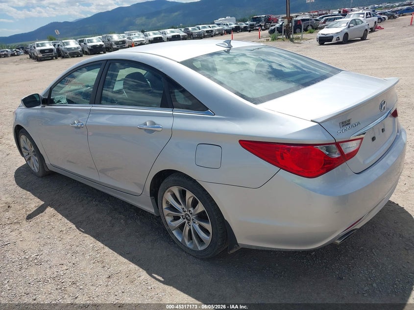 2013 Hyundai Sonata VIN 5NPEC4AC7DH633147 IAAI salvage auction — HAIL, Salvage (Idaho), sold $200 on 2026-07-29 (photo 3)