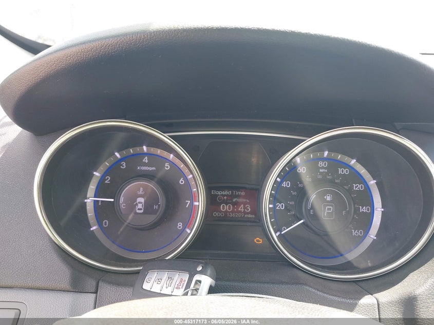 2013 Hyundai Sonata VIN 5NPEC4AC7DH633147 IAAI salvage auction — HAIL, Salvage (Idaho), sold $200 on 2026-07-29 (photo 7)