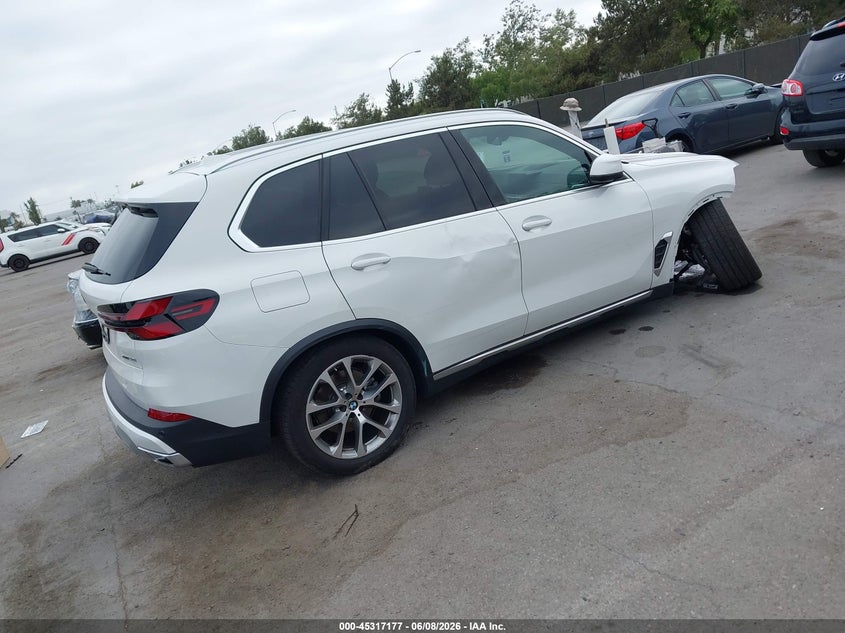 2026 BMW X5 VIN 5UX23EU05T9196023 IAAI salvage auction — FRONT END, Salvage Title, sold $33,250 on 2026-07-30 (photo 4)