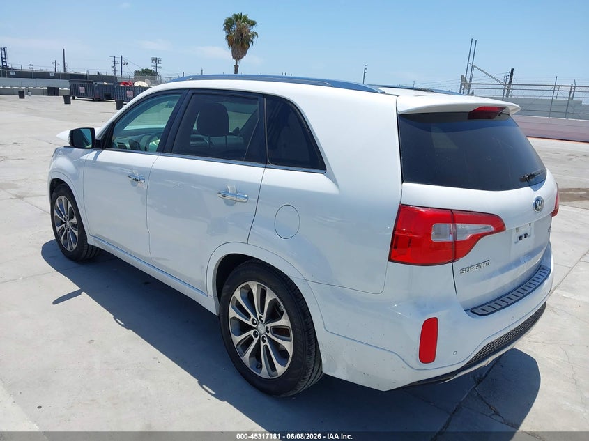 2015 Kia Sorento VIN 5XYKW4A75FG589575 IAAI salvage auction — FRONT END, Salvage Title, sold $1,100 on 2026-07-08 (photo 3)