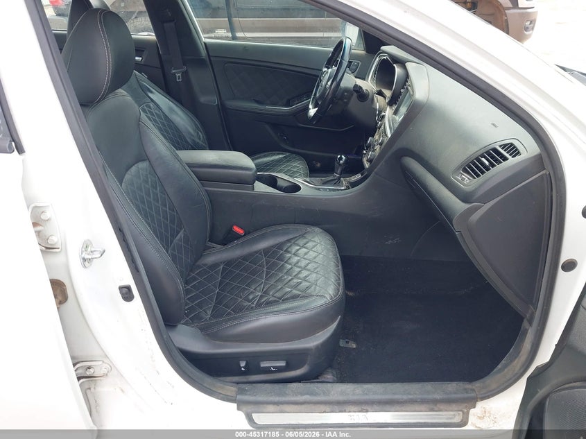 2015 Kia Optima VIN 5XXGR4A64FG380336 IAAI salvage auction — HAIL, Salvage Title, sold $25 on 2026-07-29 (photo 5)
