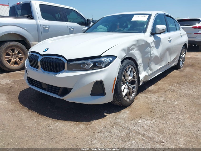 2025 BMW 3er VIN 3MW89CW01S8E99365 IAAI salvage auction — LEFT SIDE, Clear (Oklahoma), sold $10,700 on 2026-09-30 (photo 2)