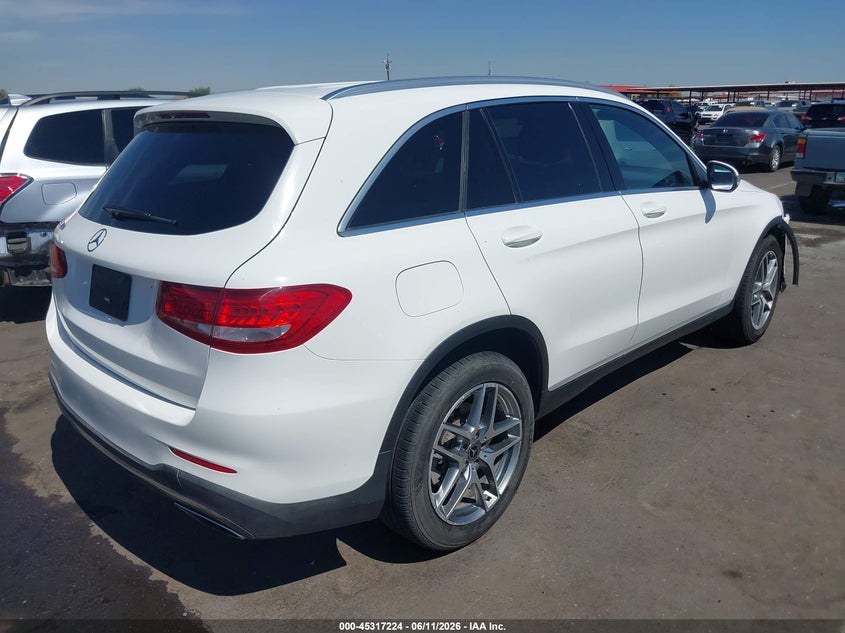 2019 Mercedes-benz Glc VIN WDC0G4JB9KV146934 IAAI salvage auction — RIGHT FRONT, Salvage (Arizona), sold $5,500 on 2026-07-07 (photo 4)