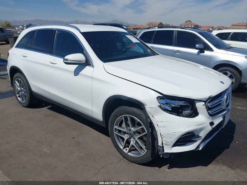 2019 Mercedes-benz Glc VIN WDC0G4JB9KV146934 IAAI salvage auction — RIGHT FRONT, Salvage (Arizona), sold $5,500 on 2026-07-07 (photo 6)