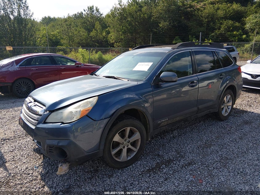 2014 Subaru Outback VIN 4S4BRBLC4E3244008 IAAI salvage auction — FRONT END, Salvage Title, sold $225 on 2026-08-31 (photo 2)