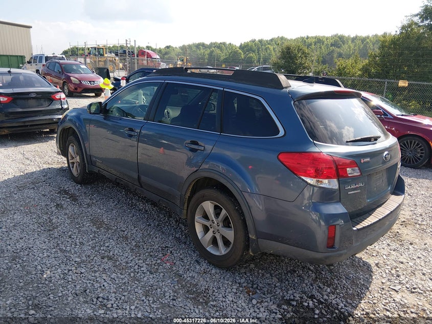2014 Subaru Outback VIN 4S4BRBLC4E3244008 IAAI salvage auction — FRONT END, Salvage Title, sold $225 on 2026-08-31 (photo 3)
