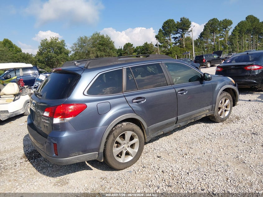 2014 Subaru Outback VIN 4S4BRBLC4E3244008 IAAI salvage auction — FRONT END, Salvage Title, sold $225 on 2026-08-31 (photo 4)