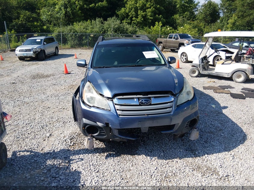 2014 Subaru Outback VIN 4S4BRBLC4E3244008 IAAI salvage auction — FRONT END, Salvage Title, sold $225 on 2026-08-31 (photo 6)