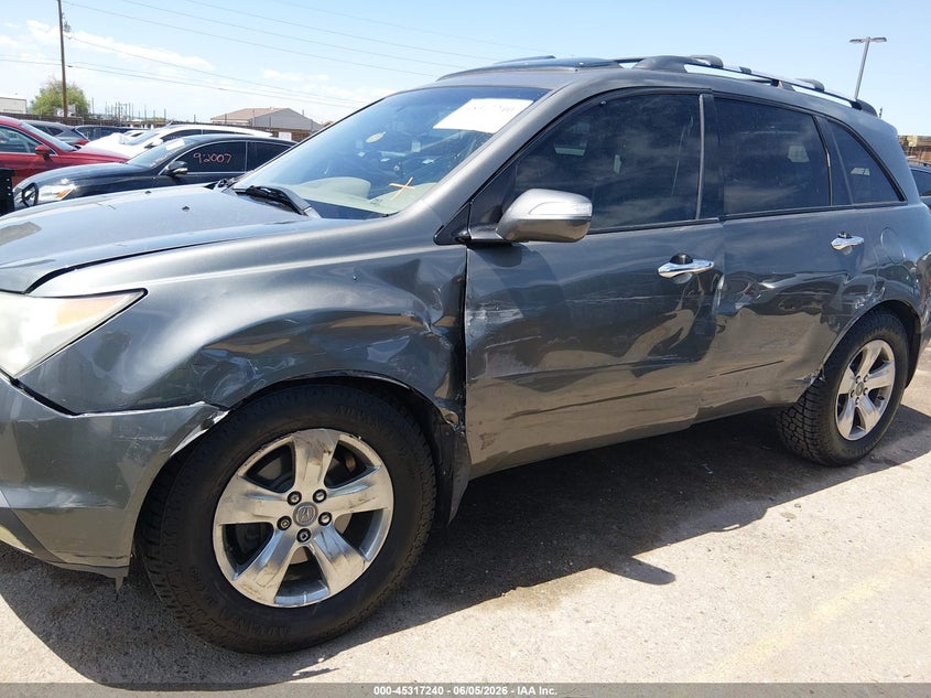 2007 Acura Mdx VIN 2HNYD28817H528420 IAAI salvage auction — LEFT SIDE, Salvage (Colorado), sold $25 on 2026-07-11 (photo 6)