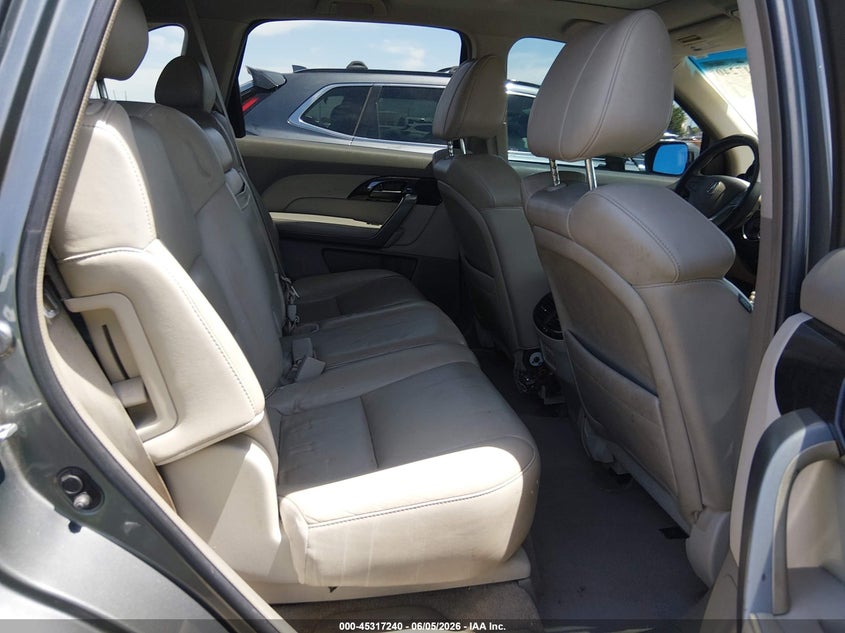 2007 Acura Mdx VIN 2HNYD28817H528420 IAAI salvage auction — LEFT SIDE, Salvage (Colorado), sold $25 on 2026-07-11 (photo 8)
