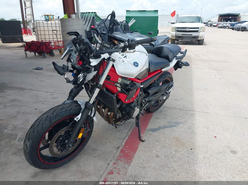 2013 Yamaha Fz VIN JYARJ18E5DA011680 IAAI salvage auction — FRONT END, Original (Texas), sold $475 on 2026-07-30 (photo 2)