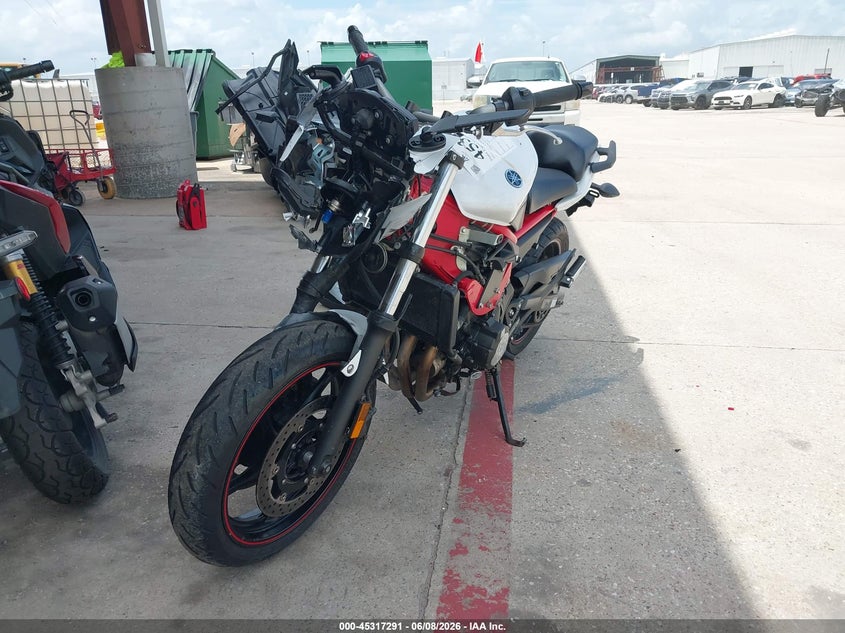 2013 Yamaha Fz VIN JYARJ18E5DA011680 IAAI salvage auction — FRONT END, Original (Texas), sold $475 on 2026-07-30 (photo 5)