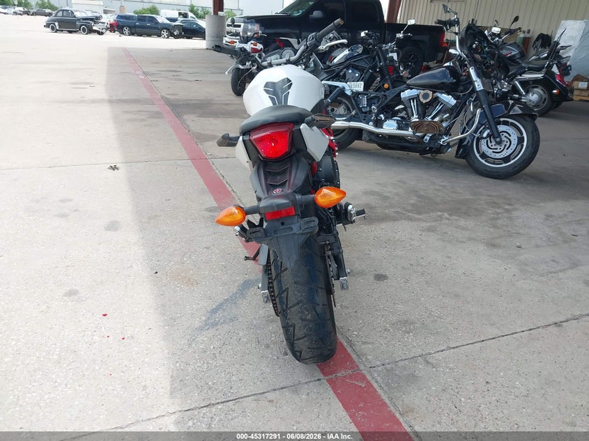 2013 Yamaha Fz VIN JYARJ18E5DA011680 IAAI salvage auction — FRONT END, Original (Texas), sold $475 on 2026-07-30 (photo 6)