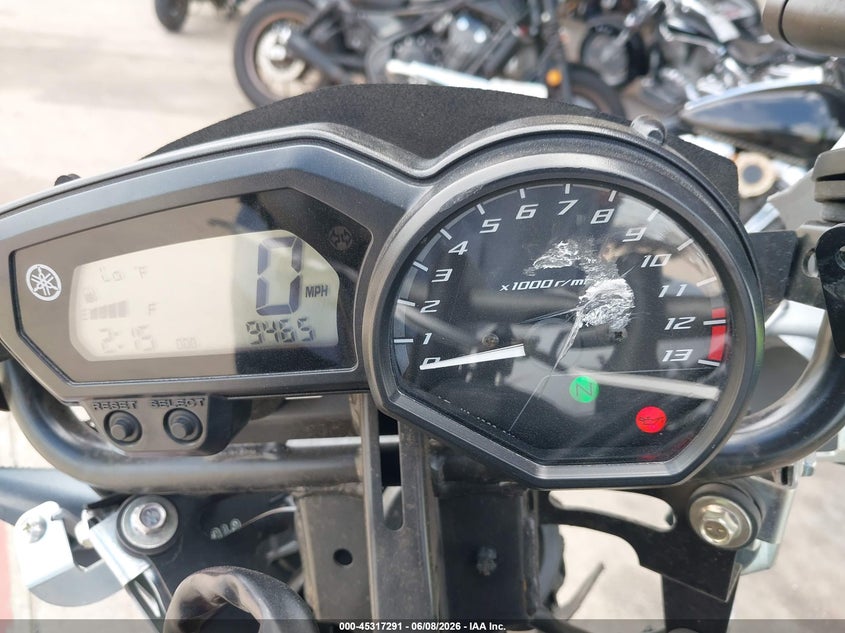 2013 Yamaha Fz VIN JYARJ18E5DA011680 IAAI salvage auction — FRONT END, Original (Texas), sold $475 on 2026-07-30 (photo 7)