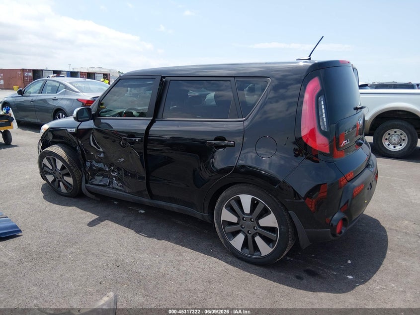 2015 Kia Soul VIN KNDJX3A51F7150971 IAAI salvage auction — LEFT SIDE, Salvage Title, sold $850 on 2026-07-21 (photo 3)