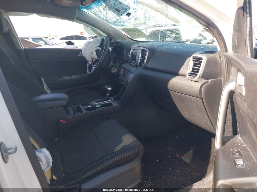 2018 Kia Sportage VIN KNDPMCAC2J7354334 IAAI salvage auction — ALL OVER, Salvage Title, sold $1,250 on 2026-07-09 (photo 5)