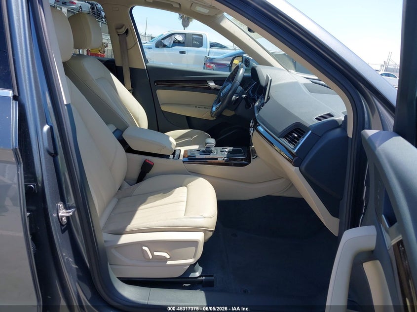 2018 Audi Q5 VIN WA1BNAFY4J2161528 IAAI salvage auction — LEFT SIDE, Salvage Title, sold $8,150 on 2026-07-15 (photo 5)