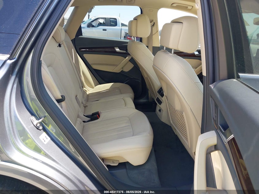 2018 Audi Q5 VIN WA1BNAFY4J2161528 IAAI salvage auction — LEFT SIDE, Salvage Title, sold $8,150 on 2026-07-15 (photo 8)