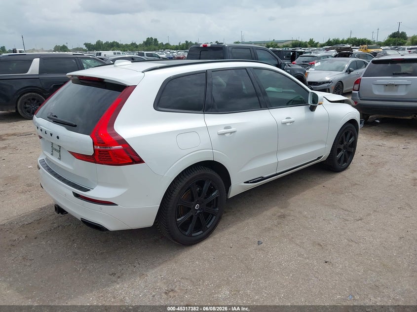 2020 Volvo Xc60 VIN YV4102DL7L1549789 IAAI salvage auction — RIGHT FRONT, Salvage Title, sold $9,125 on 2026-08-05 (photo 4)