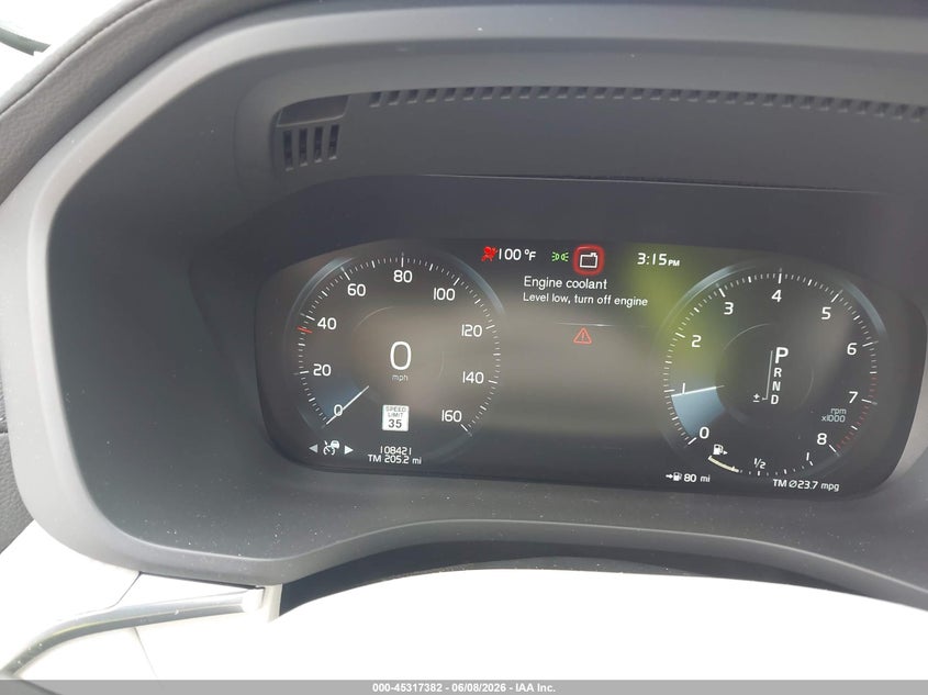 2020 Volvo Xc60 VIN YV4102DL7L1549789 IAAI salvage auction — RIGHT FRONT, Salvage Title, sold $9,125 on 2026-08-05 (photo 7)