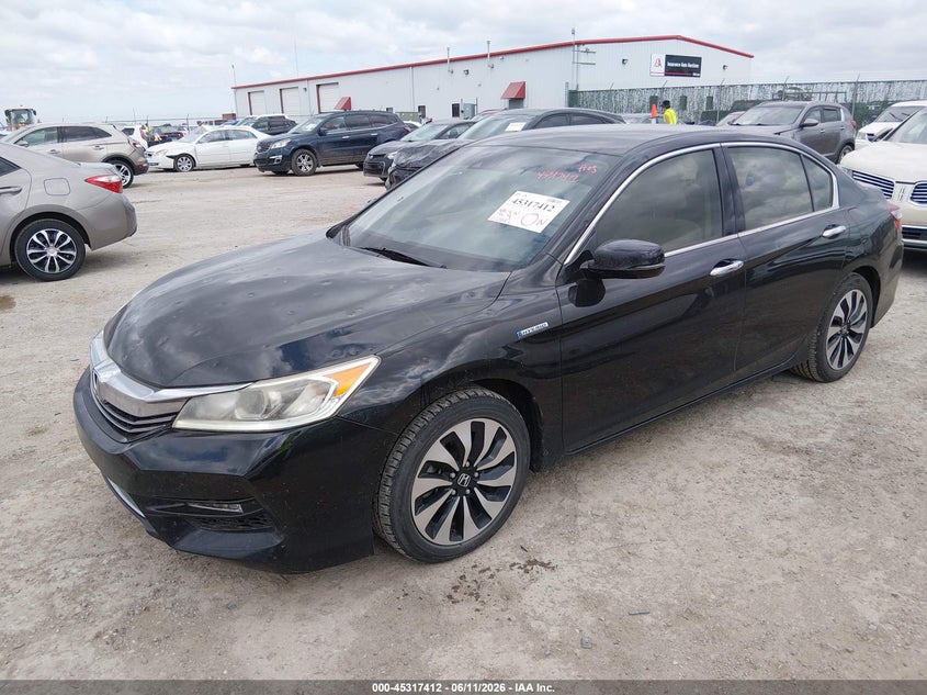 2017 Honda Accord VIN JHMCR6F35HC013312 IAAI salvage auction — HAIL, Salvage (Kansas), sold $5,600 on 2026-07-17 (photo 2)
