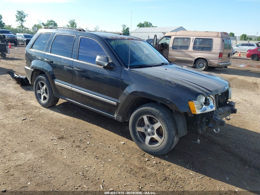 2006 Jeep Grand cherokee VIN 1J4GR48K76C295116 IAAI salvage auction — FRONT END, Salvage (Ohio), sold $350 on 2026-07-09 (photo 1)